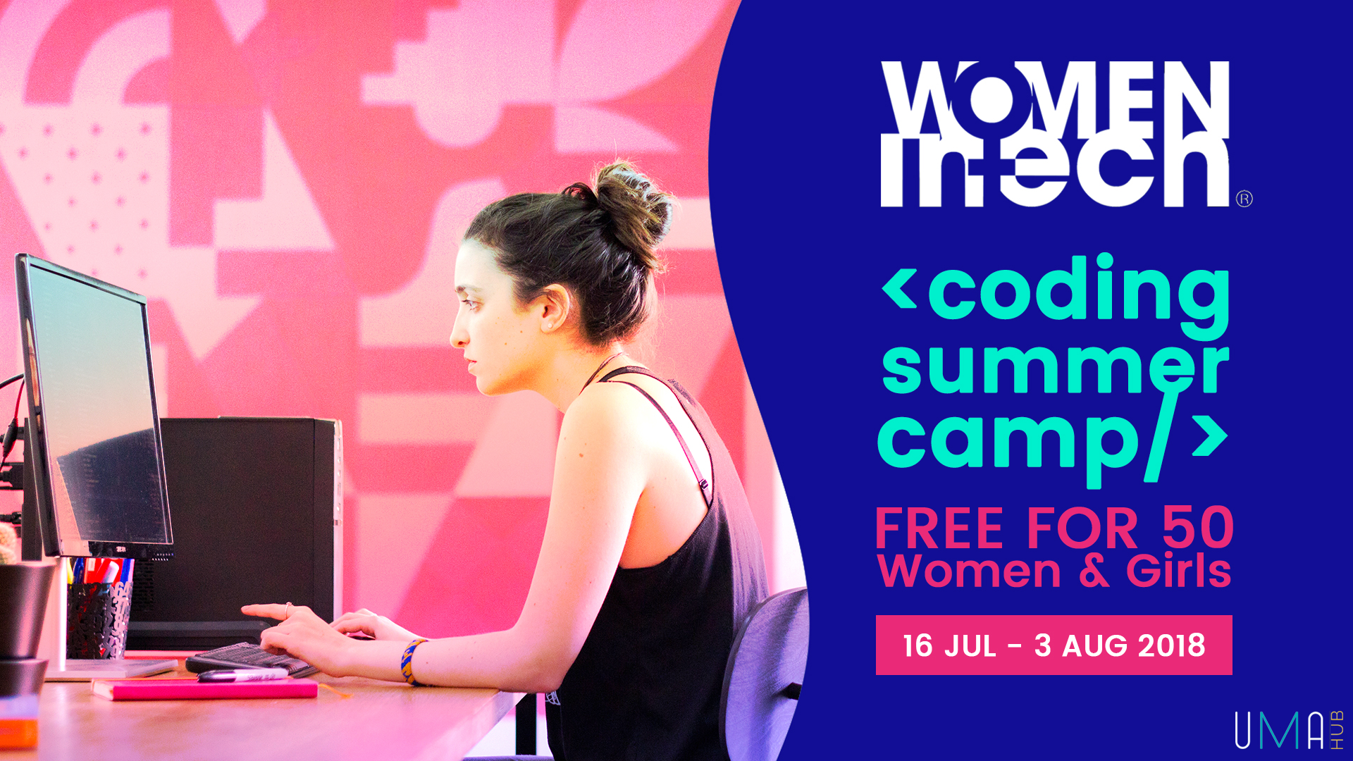 Coding Summer Camp For Women And Girls Women In Tech Umahub