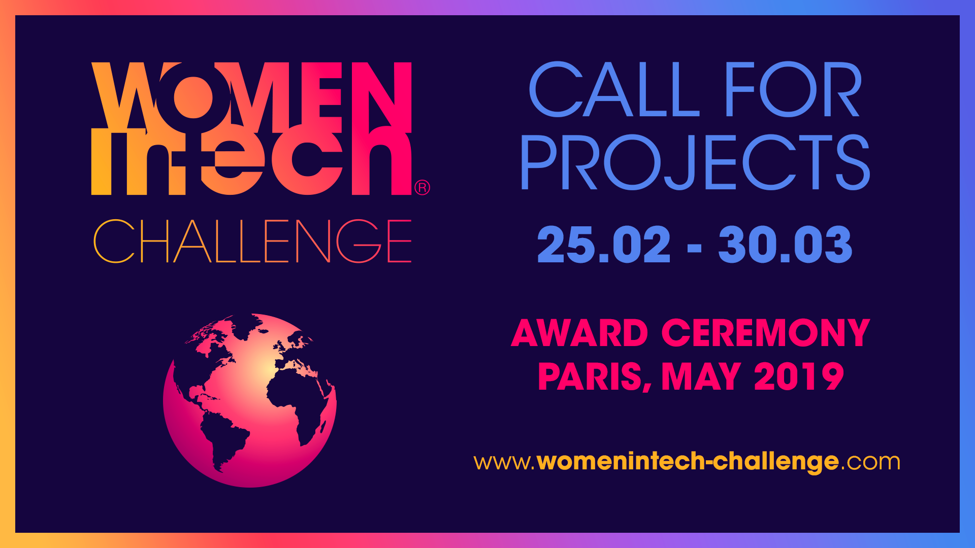 WIT Challenge – Call for Projects 2019