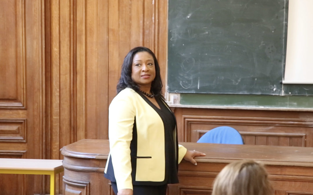 Master Class by Dr. Christyl Johnson at the Sorbonne | Paris, France