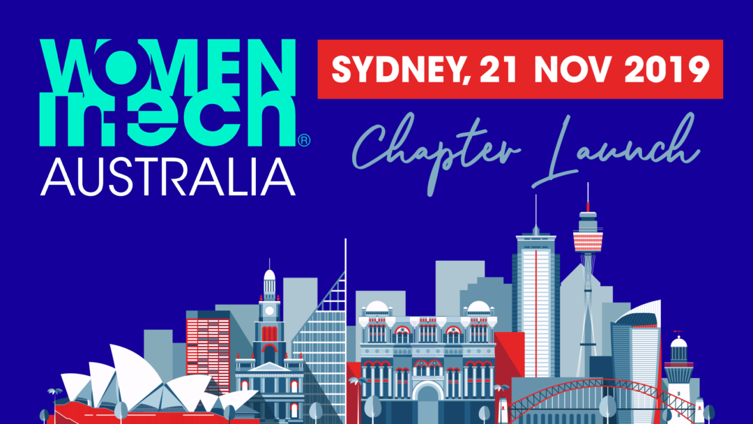 Women in Tech Australian Chapter launch | Sydney, 21 Nov 2019