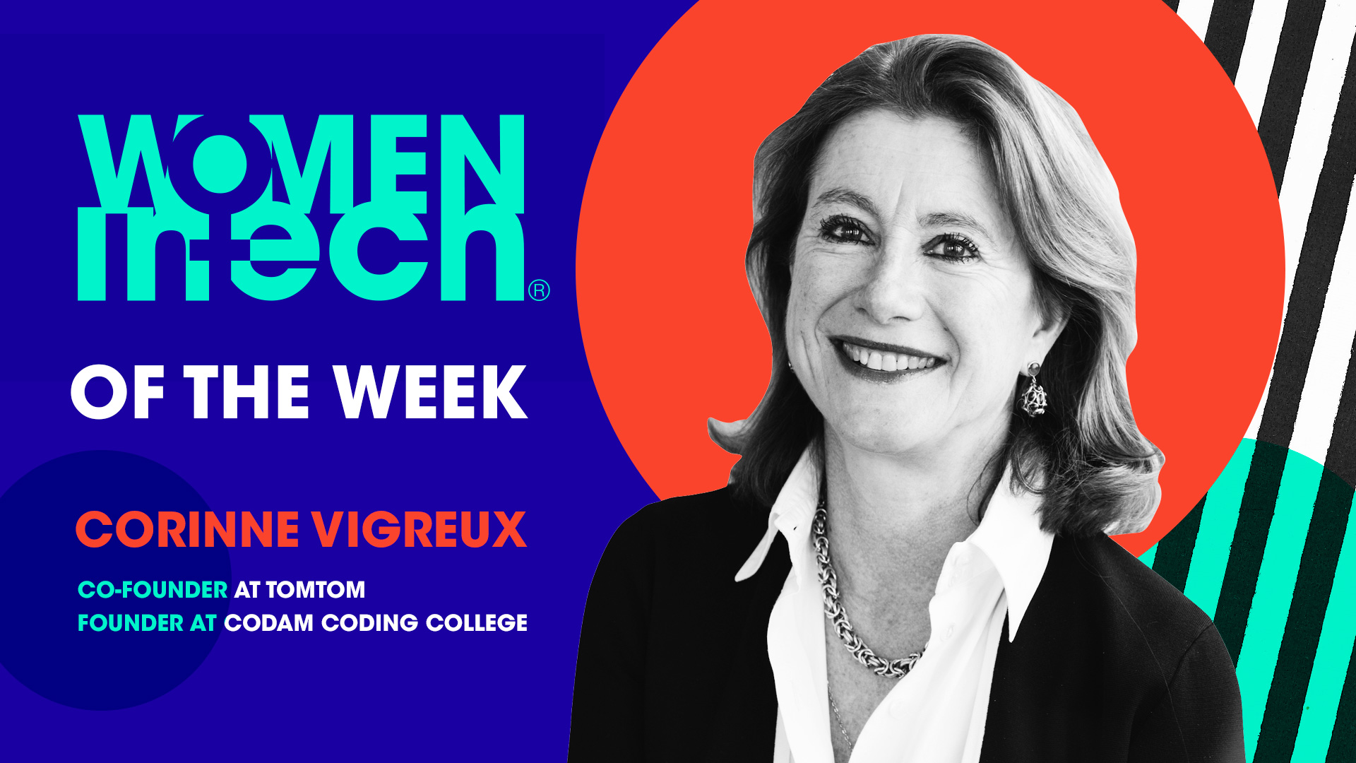Corinne Vigreux – Women in Tech of the Week