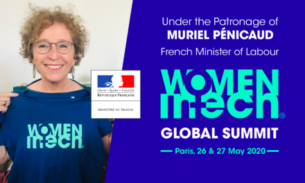 Marrainage by French Minister of Labour, Muriel Penicaud