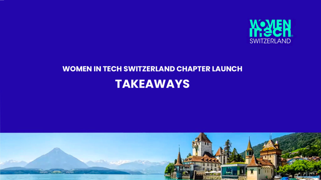 WIT Switzerland chapter launch takeaways